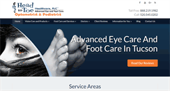 Desktop Screenshot of headtotoehealthcare.org